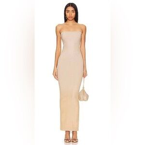 New | Wolford Fading Shine Dress Gold XSmall